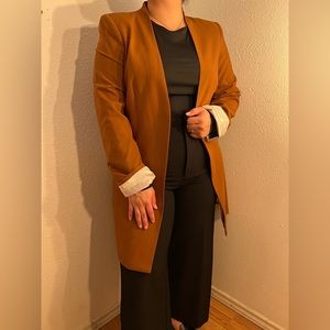 Calvin Klein Rust Car Coat